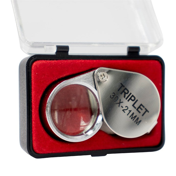 Grow Tools 30x Magnifier Jewelers Loupe